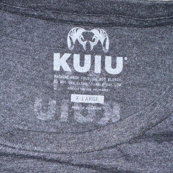 KUIU Lone Star Tee - Dark Gray - Picture 2 of 3